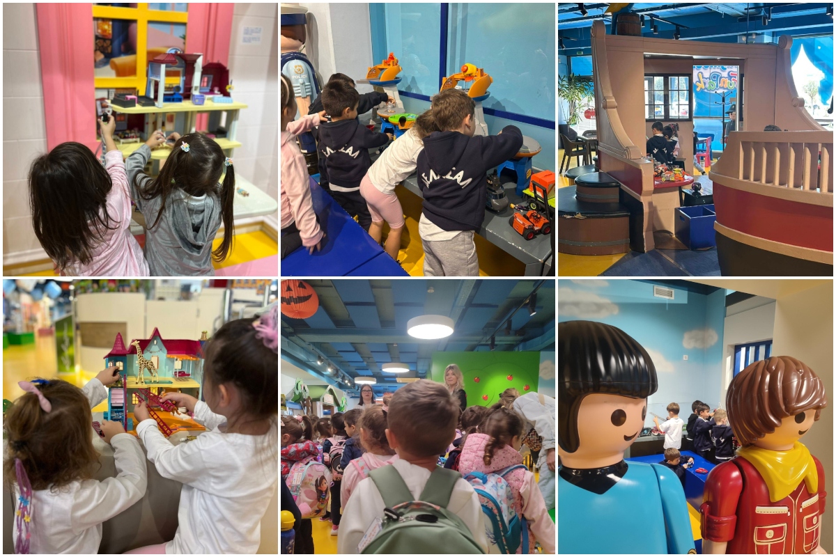Τα προνήπια στο Playmobil fun park