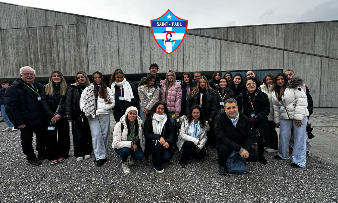 Δελτίο Τύπου | Η Ελληνογαλλική Σχολή "Saint-Paul" στο ευρωπαϊκό πρόγραμμα NESHAMA για τη μνήμη του Ολοκαυτώματος